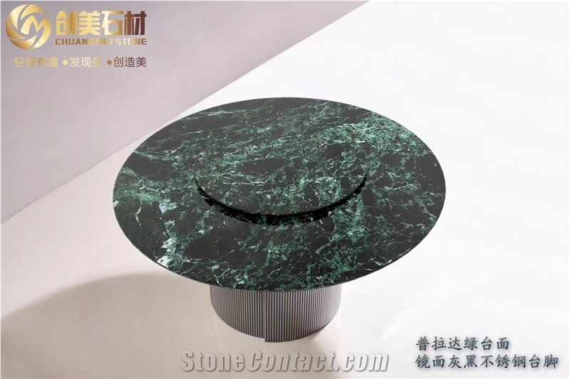 Luxury Italy Verde Alpi Green Marble Slab