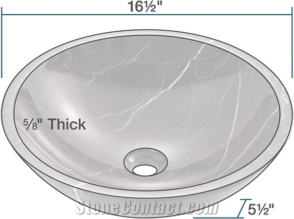 Marble Wash Basin,Round Marble Sinks