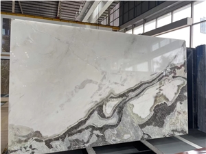 Natural Caribbean Island Dover White Marble Dining Table