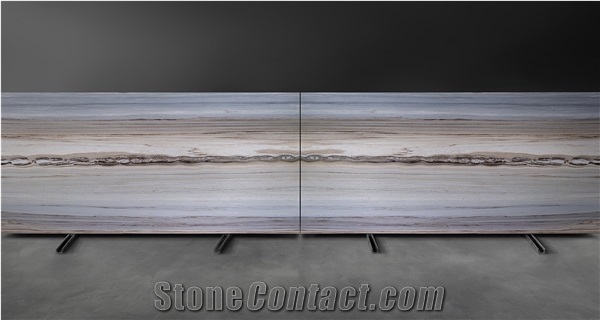 Palissandro Blue Nuvolato Marble Block