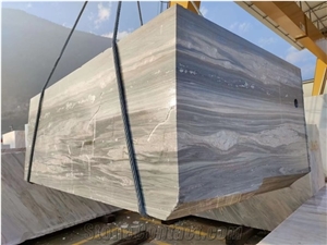 Palissandro Blue Nuvolato Marble Blocks