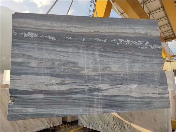 Palissandro Blue Nuvolato Marble Blocks