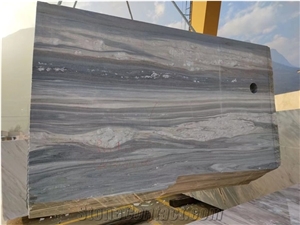 Palissandro Blue Nuvolato Marble Blocks