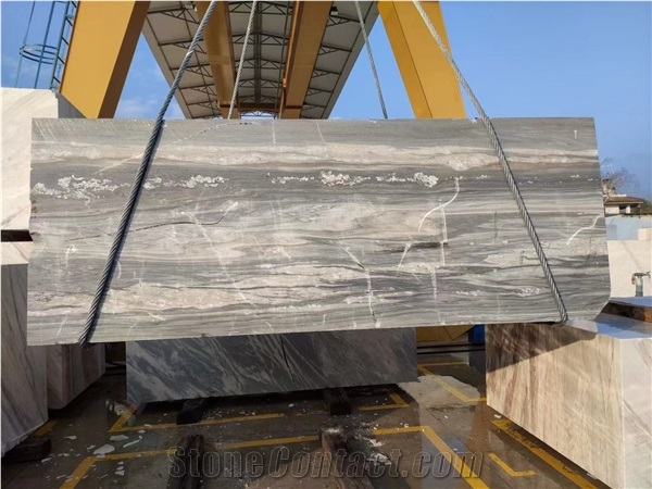 Palissandro Blue Nuvolato Marble Blocks