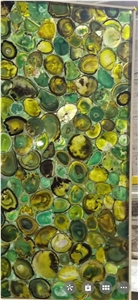 GREEN AGATE SLAB,SEMIPRECIOUS STONE