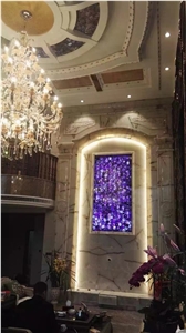 Purple Agate Semiprecious Stone Slab,Semi-Precious Stone