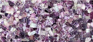 Purple Quartz Semi-Precious Stone