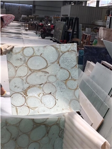 White Agate,Semiprecious Stone