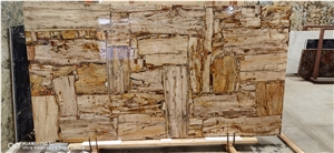 Wood Stone Desk,Table,Semiprecious Stone