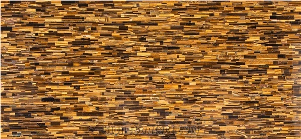 Yellow Tiger Eye Semi-Precious Stone-China