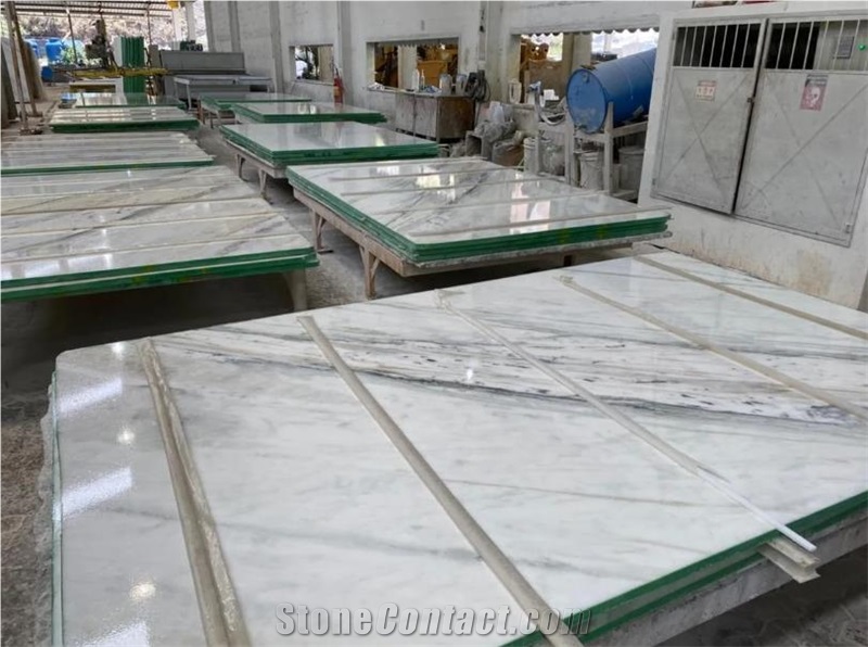 Branco Cachoeiro White Marble Slabs