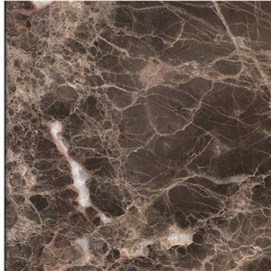 Dark Emperador- Marron Imperial Marble Slabs, Tiles
