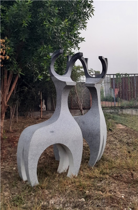 Deer Sculptures