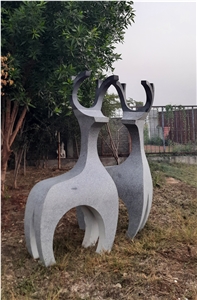 Deer Sculptures