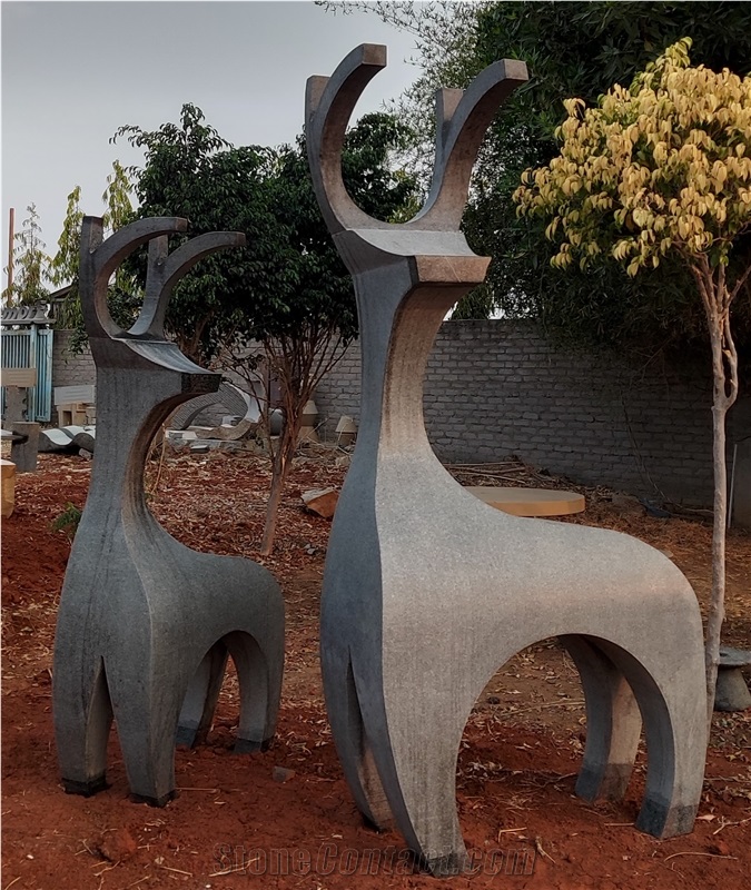 Deer Sculptures