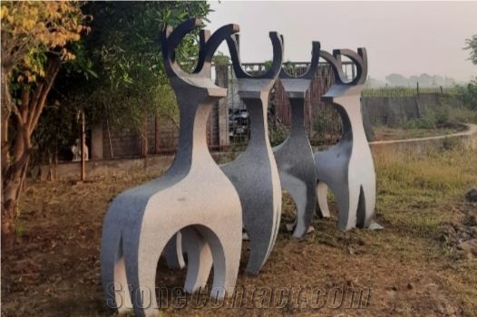Deer Sculptures