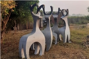 Deer Sculptures