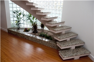 Granite Stairs Steps, Risers
