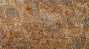Imperial Topaz Quartzite Slabs, Wall Panels
