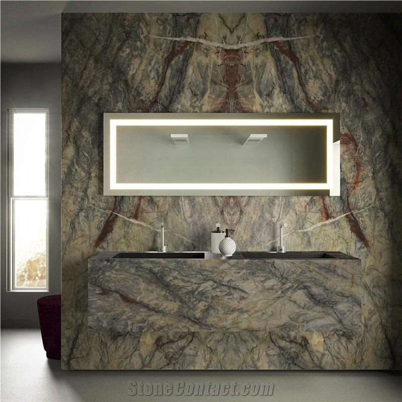 Paradise Quartzite Slabs, Wall Tiles