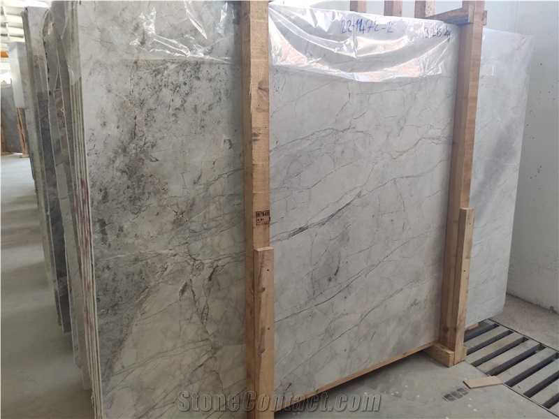 Silver Dolomite Marble Slabs