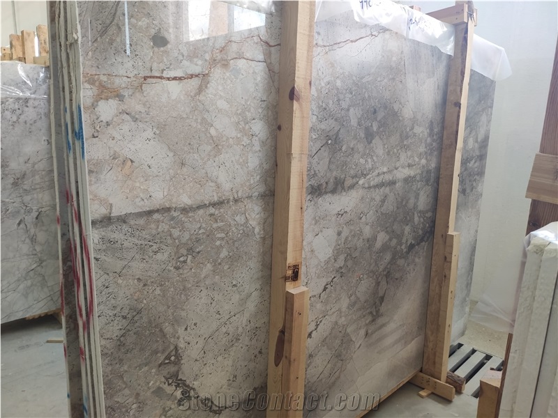 Spider Grey Marble Slabs