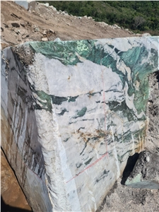 Amazon Green Exotic Quartzite Blocks, Quartzite Boulders
