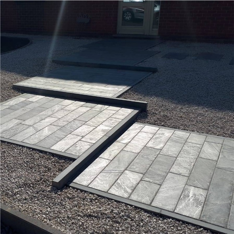 Jbernardos Phyllite Tumbled Pavers, Cobble Stone