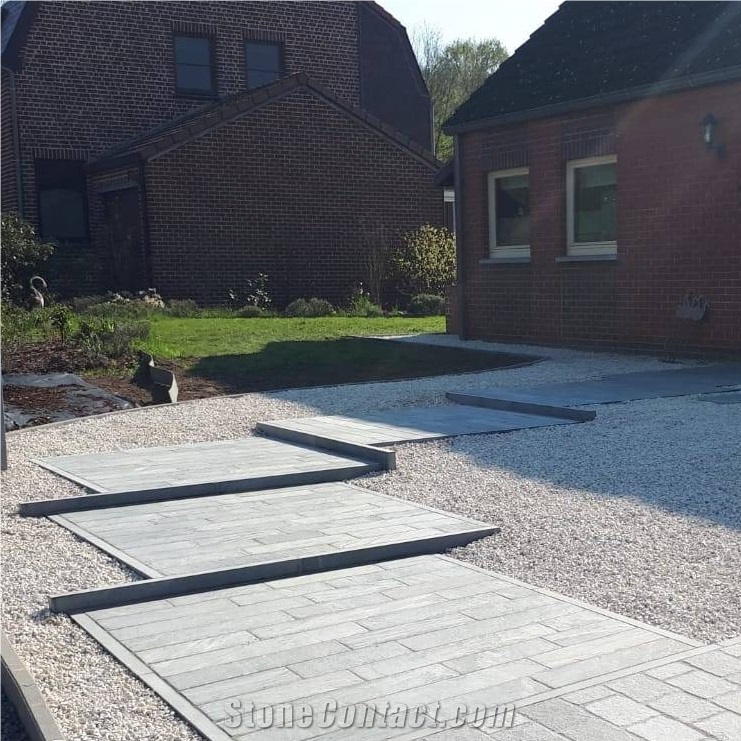 Jbernardos Phyllite Tumbled Pavers, Cobble Stone