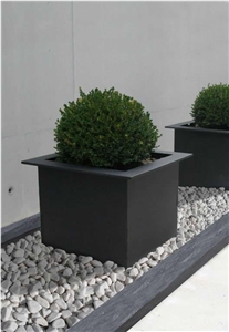 Rounded White Marble Pebble Jbernardos