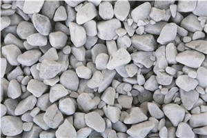 Rounded White Marble Pebble Jbernardos