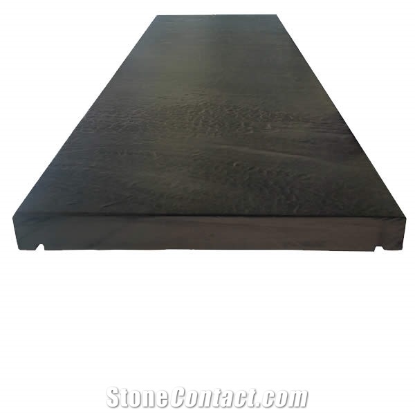 Wall Coping Stones With Jbernardos Phyllite Brushed