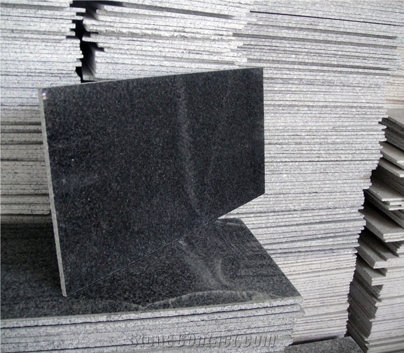 Wholesale China Nero Impala Granite Slabs & Tiles For Project