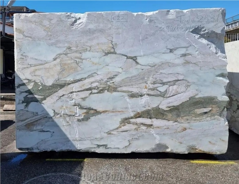 Calacatta Tintoretto Marble Rough Blocks