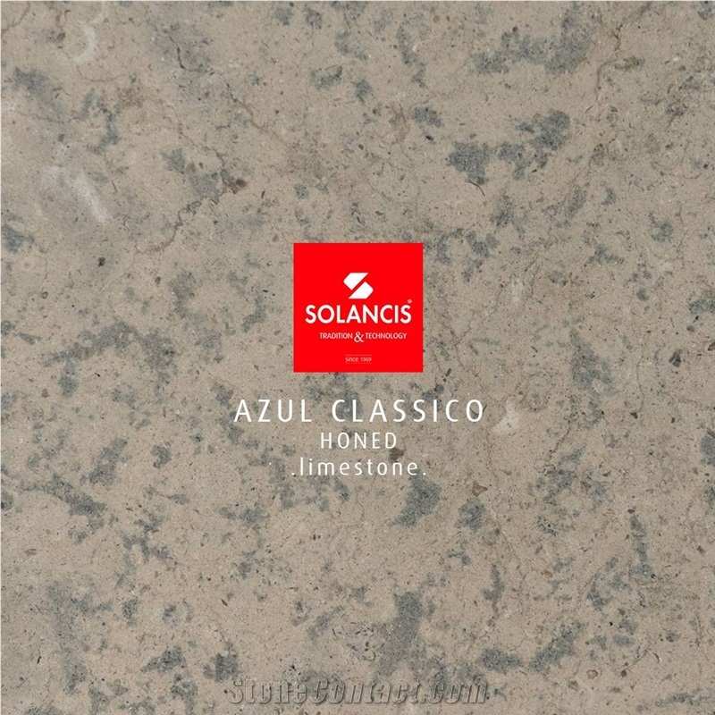 Azul Classico Limestone Honed Tiles & Slabs