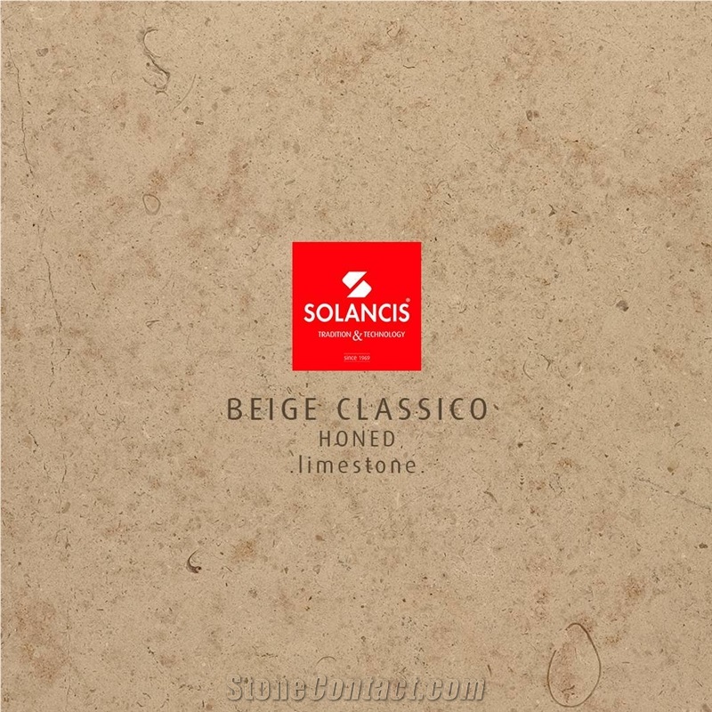 Beige Classico Limestone Honed Tiles