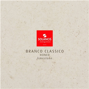 Branco Classico Limestone Honed Tiles