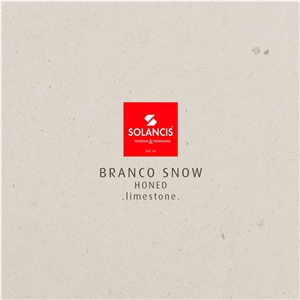 Branco Snow Limestone Honed Tiles, Slabs