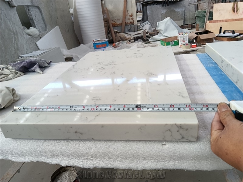 Bianco Carrara White Quartz Tiles