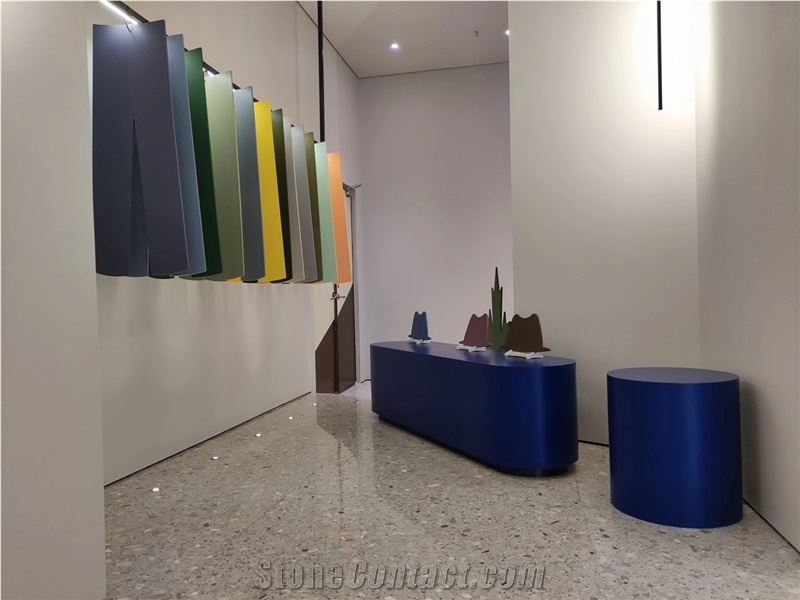 Grey Jewel Terrazzo For Flooring