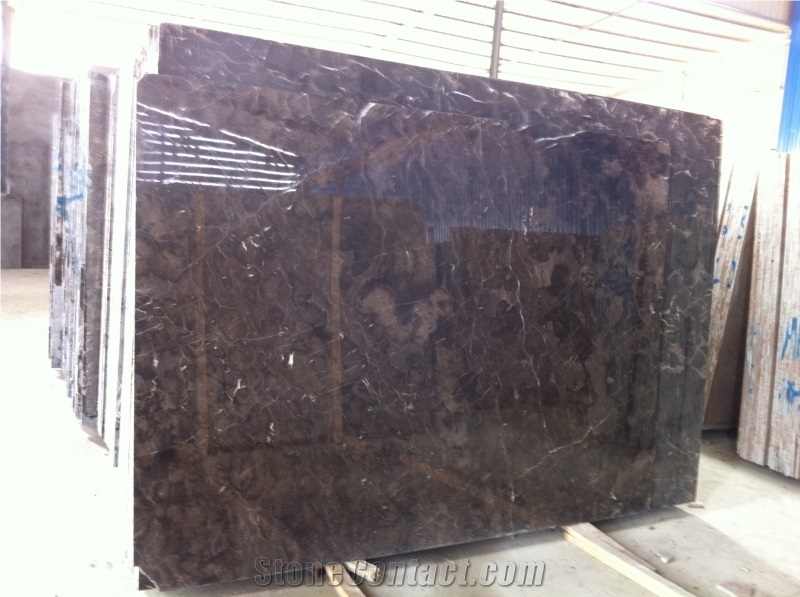 China Dark Emperador Marble For Flooring Tiles