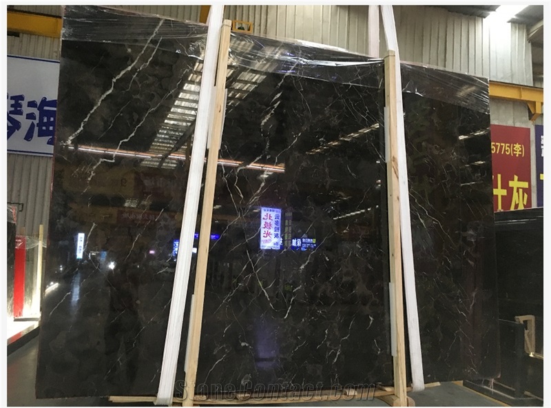 Emperador Dark China Dark Grey Marble  Wall Slab Floor Tile