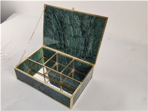 Marble Hand Work Jewelry Boxes