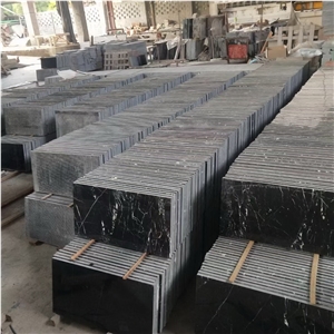 Nero Marquina Marble China Black White Marble Cheap Popular Marble