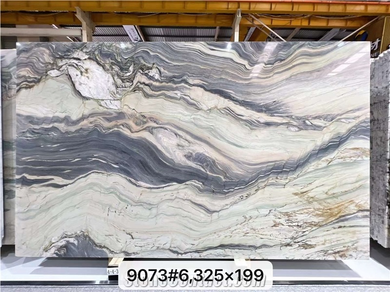 Amazon Fusion Quartize Green Quartize Slabs & Tiles