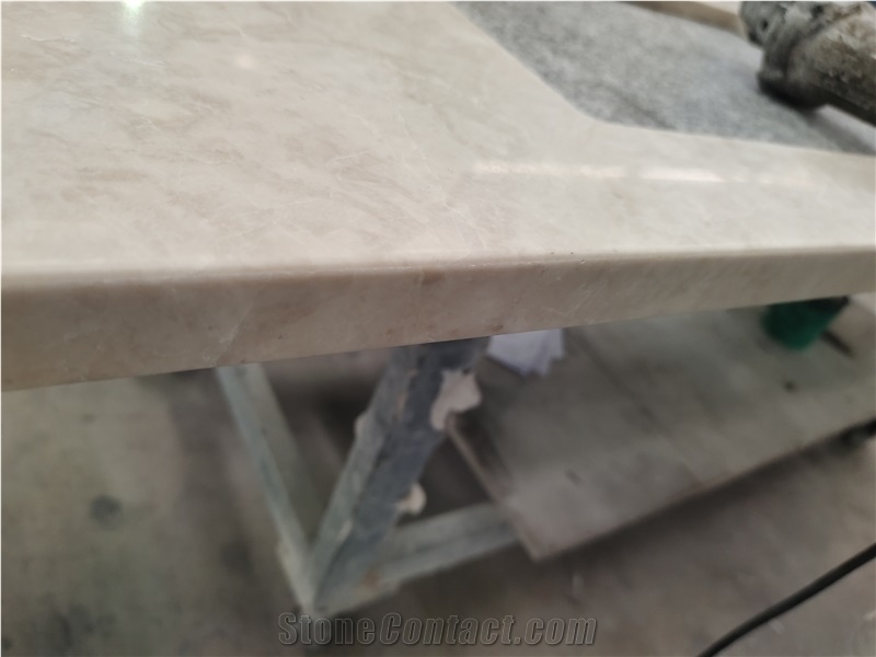 White Quartz Vanity Top