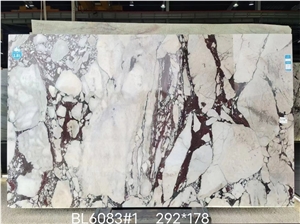 Calacatta Viola Marble Polished Slab Stone For Wall And Floor Applications