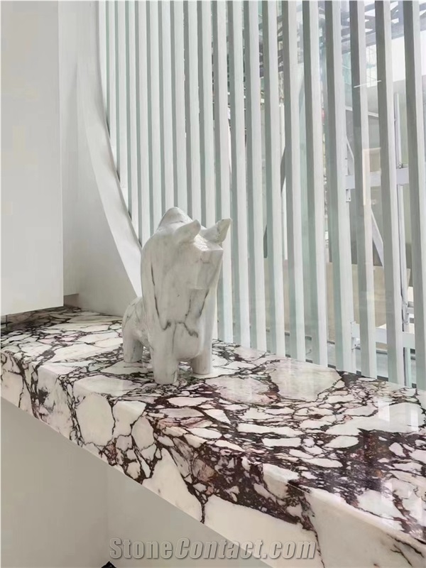 Calacatta Viola Marble Polished Slab Stone For Wall And Floor Applications