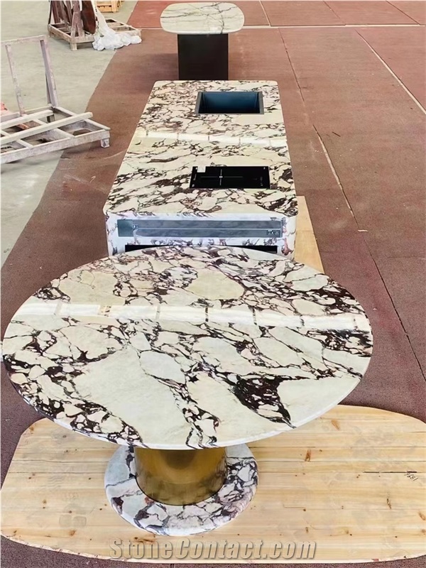 Calacatta Viola Marble Polished Slab Stone For Wall And Floor Applications