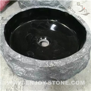 Absolute China Black Granite Basin